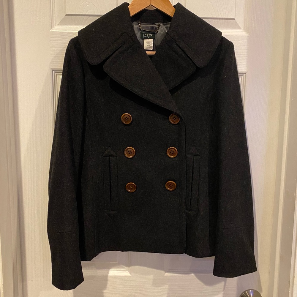 J Crew Wool Peacoat